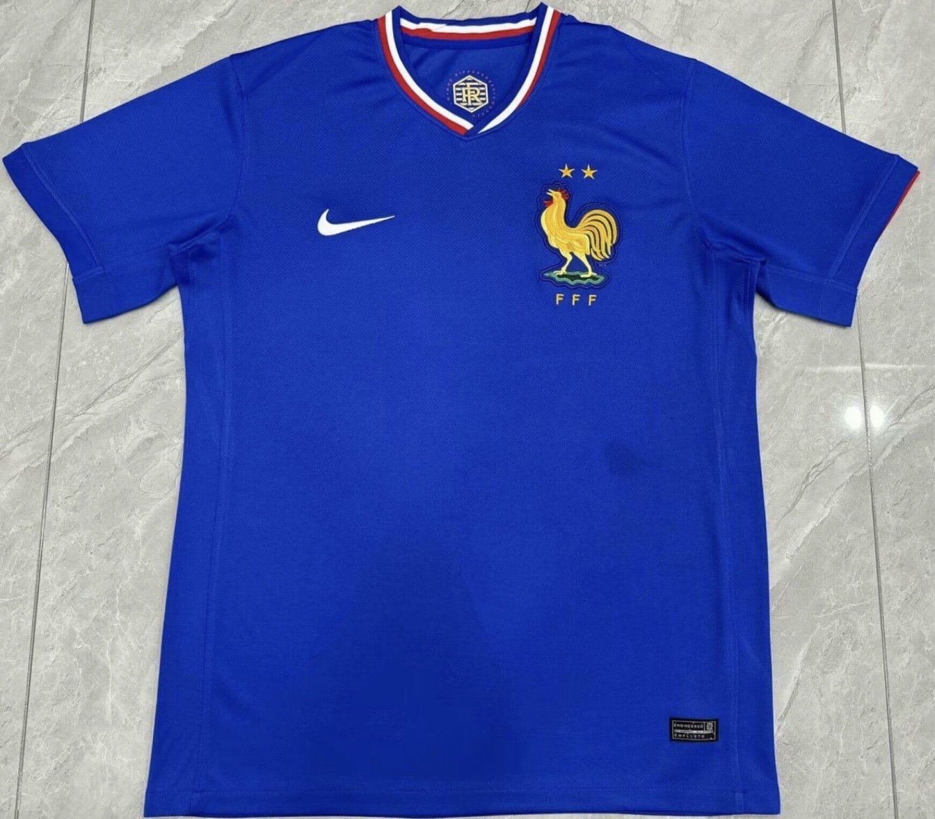 フランス代表 2024 Strike トップ 半袖＆KZ ショーツ 上下セット